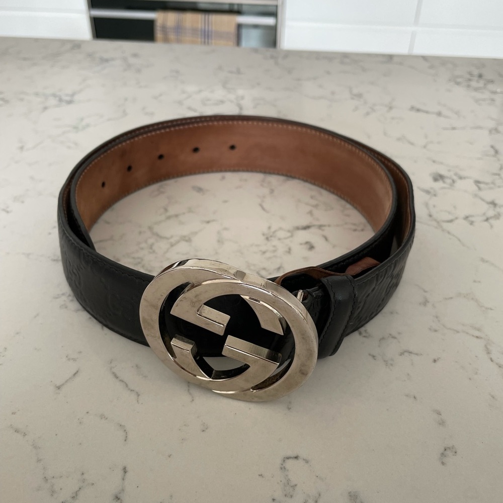 Gucci Signature leather belt (size 90)